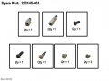 Hewlett Packard Screw - 222145-001 Screw Kit Misc